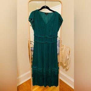 Emerald green dress by Current Air Los Angeles. Size medium.